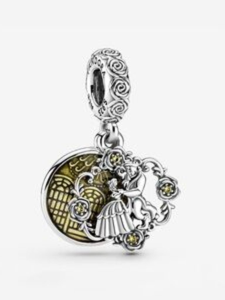 Pandora Beauty And The Beast Dancing Dangle Charm